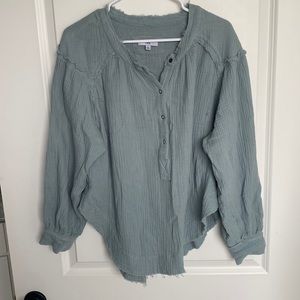 Fate Womens Popover Top